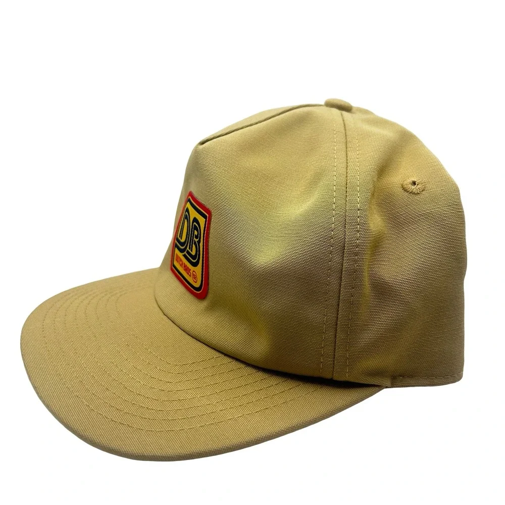 Dutch Bros Snapback Beige One Size Hat Cap Coffee Fan Worker Employee DB Logo